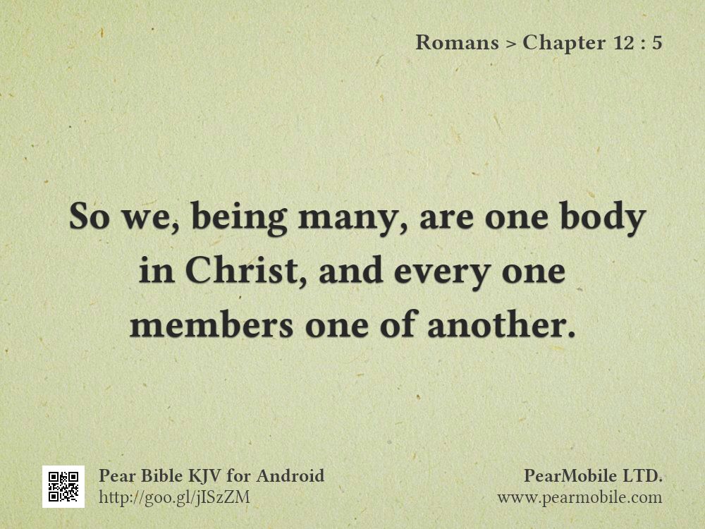 Romans, Chapter 12:5